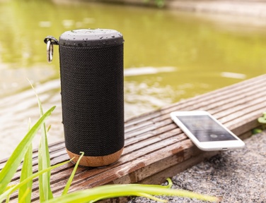 Logo trade promotional items picture of: Baia 10W wireless speaker, cork